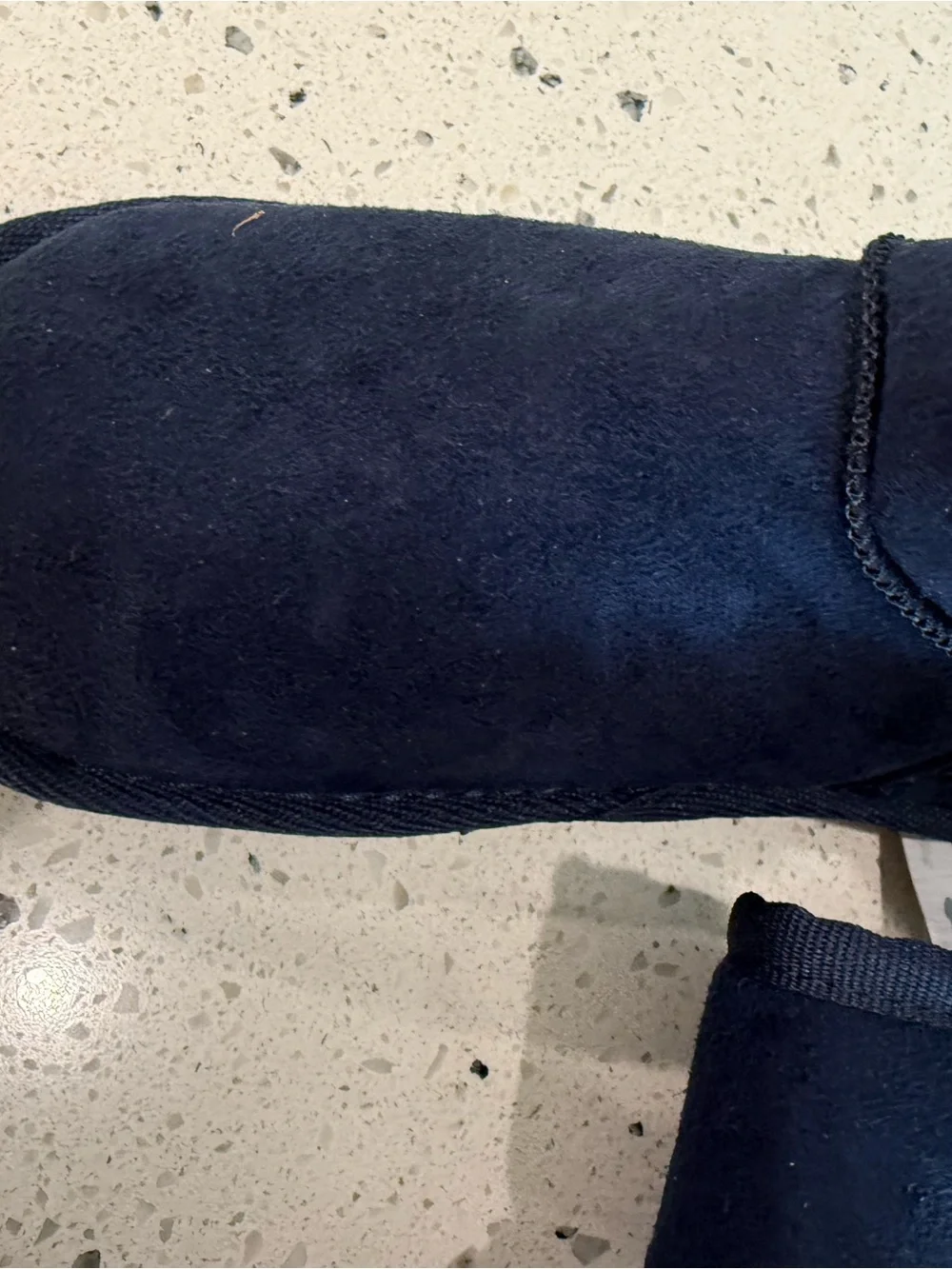 New boys Sz 12, 1 Marvel Navy Blue Kids Spider-Man Cozy Boots light up